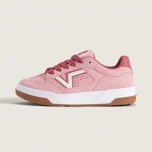 Vans Upland Pink and‎ White Sneakers